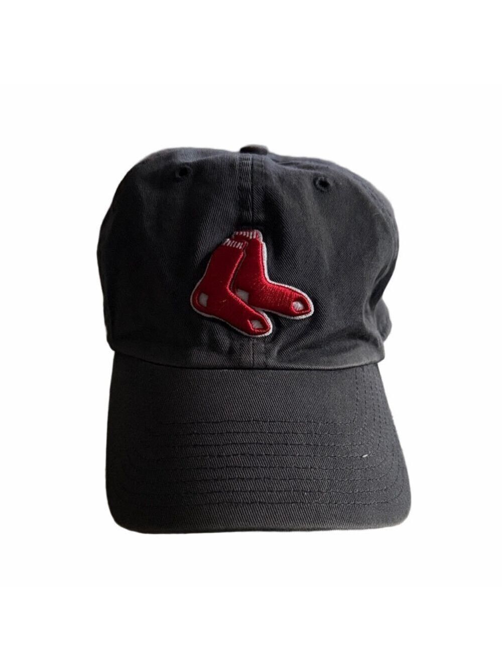 Boston Red Sox Vintage Baseball Cap – Navy – Enterprise Twins Brand – Adjustable